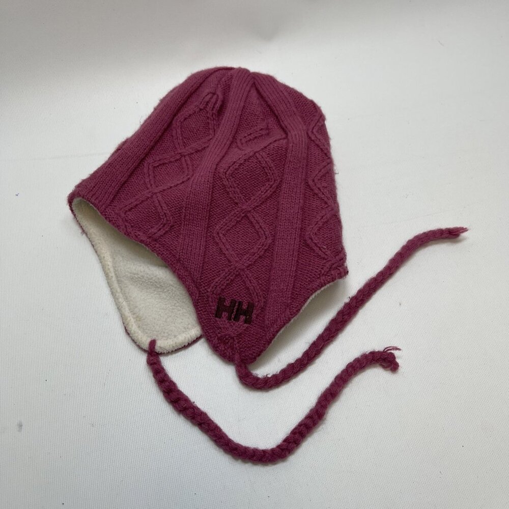Helly Hansen Cable 3D knit insulated Fuchsia pink Adult One size Snow Ski Chalet